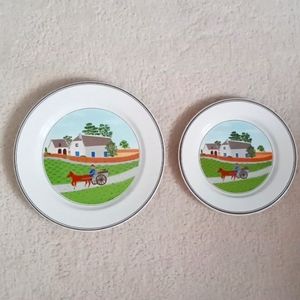 Villeroy & Boch plates